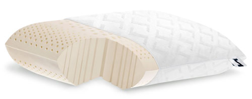 Z by Malouf 100% Natural Talalay Latex Zoned Pillow